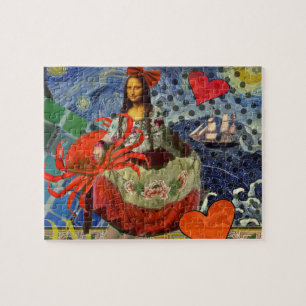 Puzzle Mona Lisa Fun Zodiaque Fantaisiste 