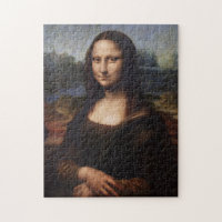 Mona Lisa & Leonardo da Vinci /Italie vintage