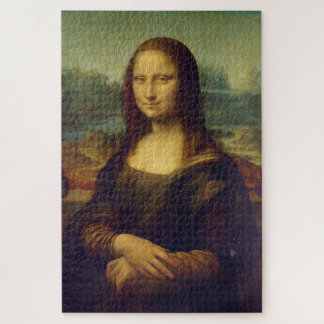 Puzzle Mona Lisa Puzzle-Famous Portrait de Leonardo da V.