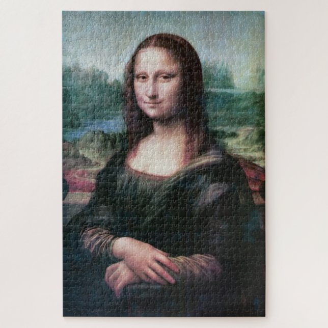 Puzzle Mona Lisa Vieux maîtres de Léonard de Vinci (Vertical)