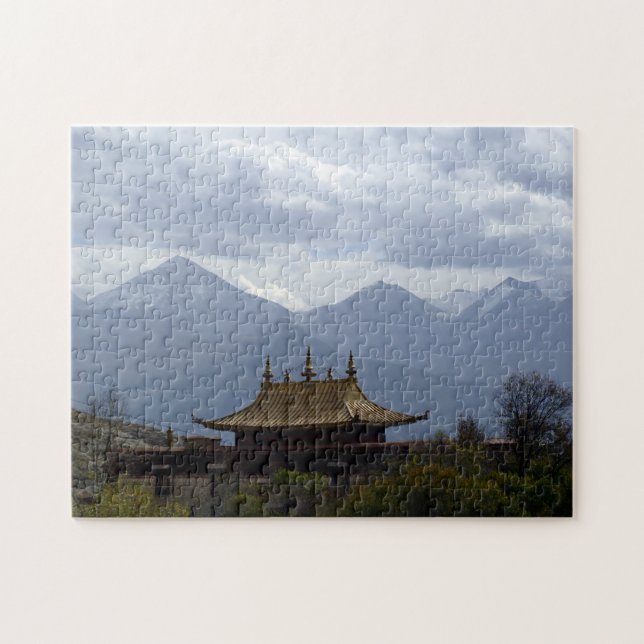Puzzle Monastère de Sera, Lhassa & Tibet /Himalaya (Horizontal)