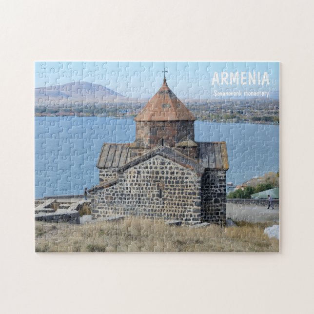 Puzzle Monastère de Sevanavank en Arménie (Horizontal)