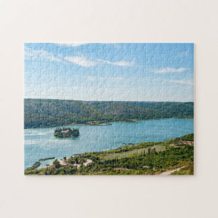 Puzzle Monastère de Visovac à Krka NP - Croatie