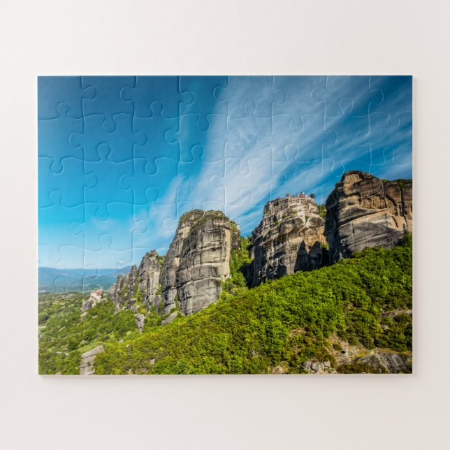 Puzzle monastères de pierres de Meteora, Grèce (Horizontal)