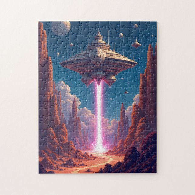 Puzzle Monde alien (Vertical)