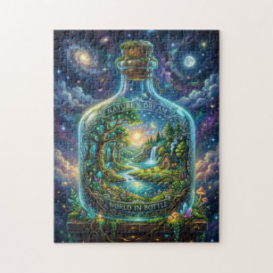 Puzzle Monde dans une Bouteille