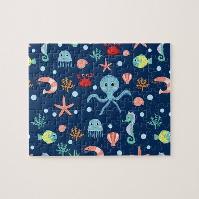 Puzzle Monde marin (Horizontal)