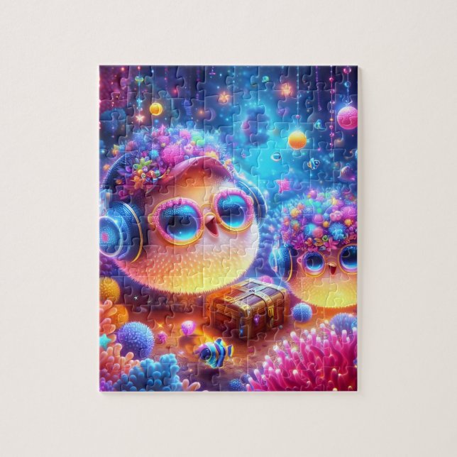 Puzzle Monde marin (Vertical)