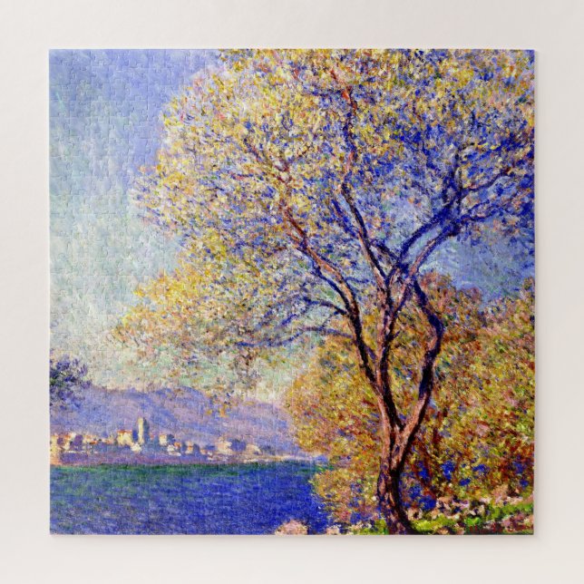 Puzzle Monet - Antibes vue depuis les jardins de Salis (Vertical)