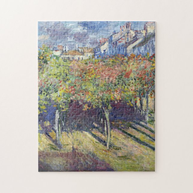Puzzle Monet France Les Tilleuls un Impressionniste Poiss (Vertical)