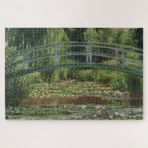 Puzzle Monet Japanese Footbridge et Water Lily Pool
