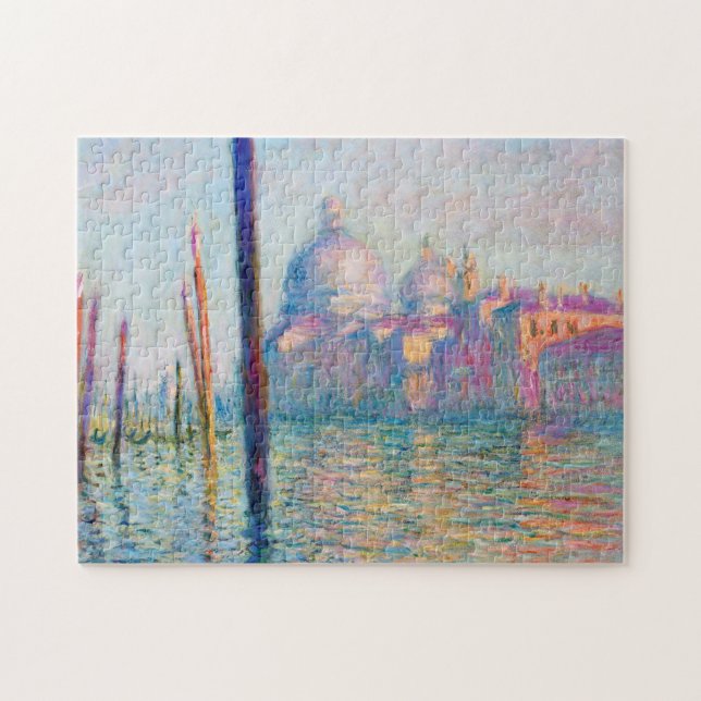 Puzzle Monet Le Grand Canal Impressionniste Personnes Les (Horizontal)