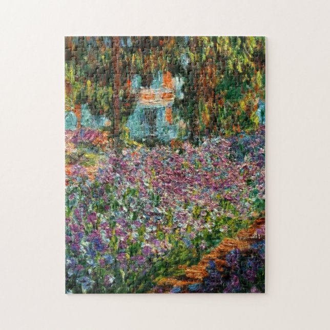 Puzzle Monet Le jardin de l'artiste à Giverny (Vertical)