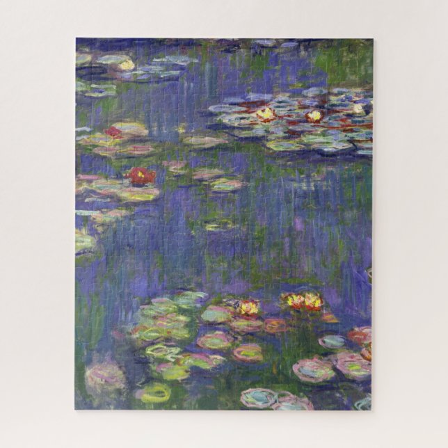 Puzzle Monet Water Lilies Chef-d'oeuvre Peinture (Vertical)
