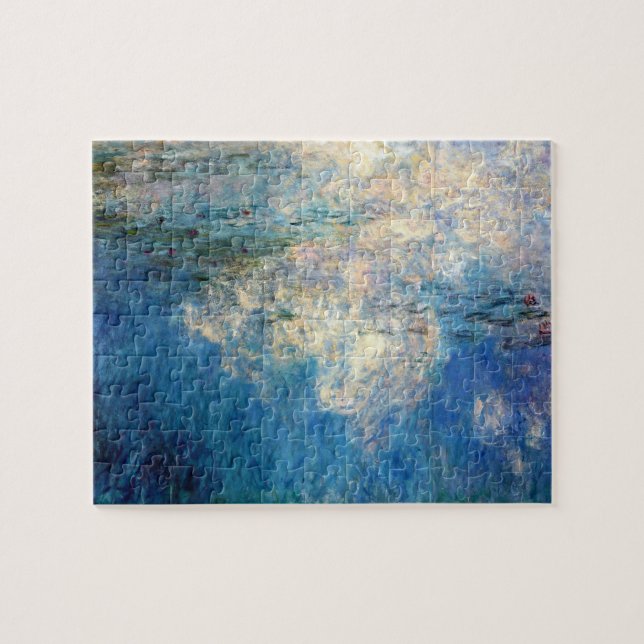 Puzzle Monet Water Lilit The Clouds Fine Art (Horizontal)