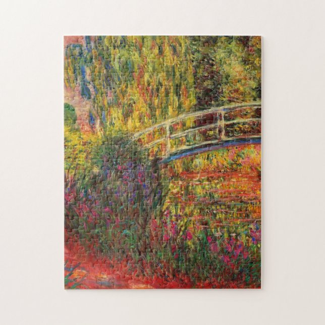 Puzzle Monet Water Lily Pond et Water Irises (Vertical)