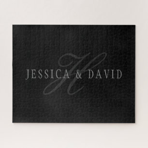 Puzzle Monogramme des noms et prénoms de couples
