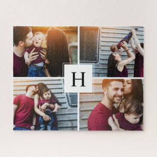Puzzle Monogramme moderne Collage photo
