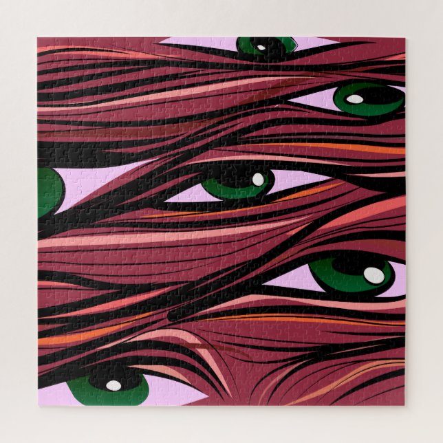 Puzzle Monster des yeux (Vertical)