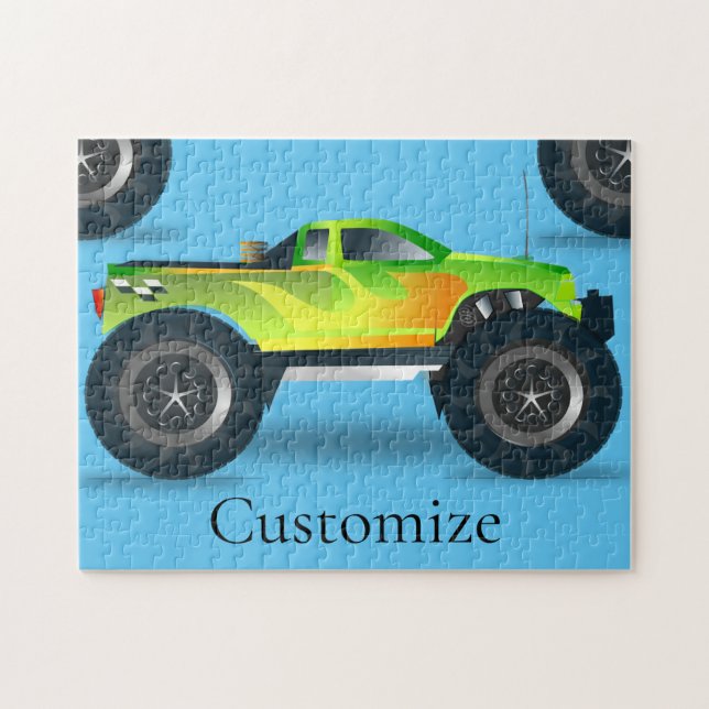 Puzzle Monster Truck Thunder_Cove (Horizontal)
