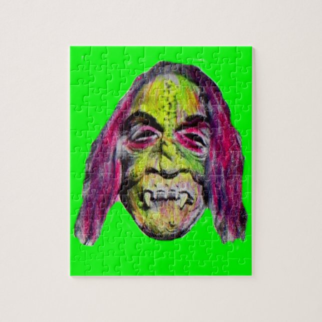 Puzzle monstre d'horreur effrayant (Vertical)