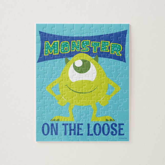 Puzzle Monstre sur la poule (Vertical)