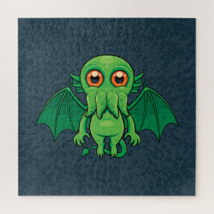 Puzzle Monstres de Cute Green