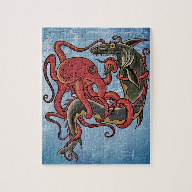 Puzzle monstres de mer (Vertical)