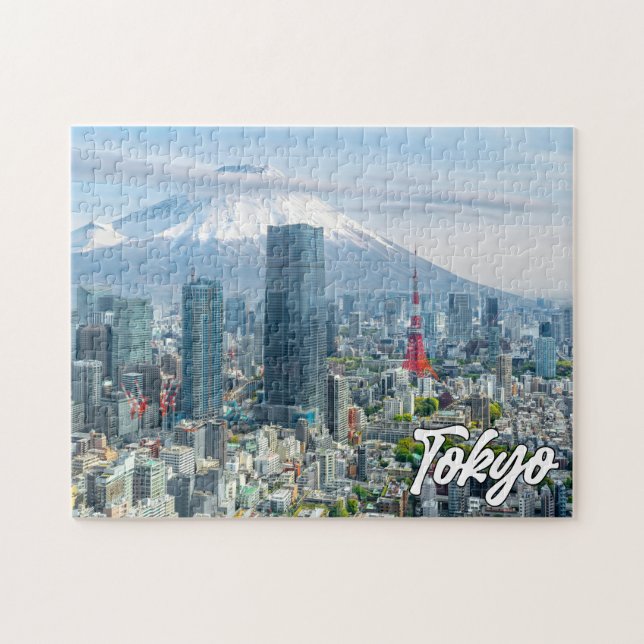 Puzzle Mont Fuji, Belle Tokyo, Japon (Horizontal)