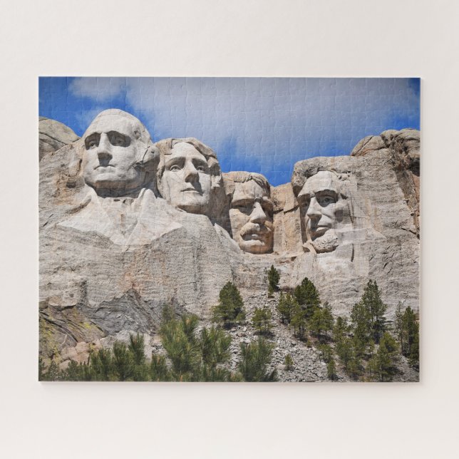 Puzzle Mont Rushmore - Dakota du Sud - 16x20 - 520 pcs. (Horizontal)