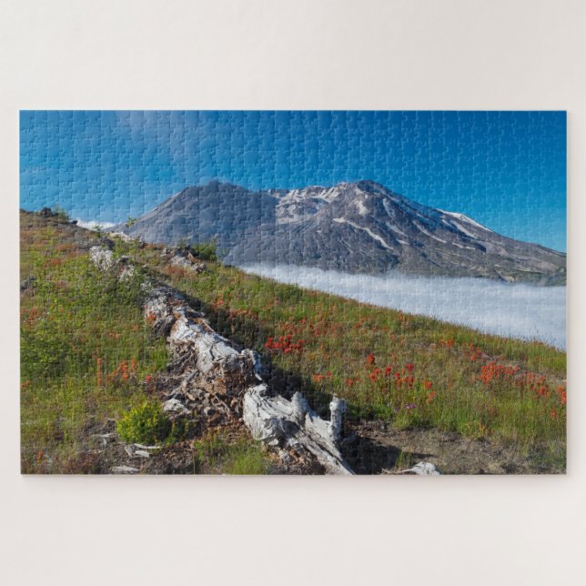 Puzzle Mont Saint Helens Spring Flowers (Horizontal)