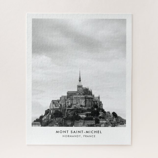 Puzzle Mont Saint Michel France Photo de voyage (Vertical)