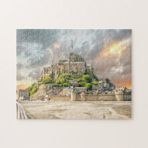 Puzzle Mont-Saint-Michel, Normandie, France