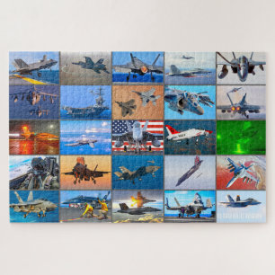 PUZZLE "MONTAGE" DE L'AVIATION DE CARRIER US