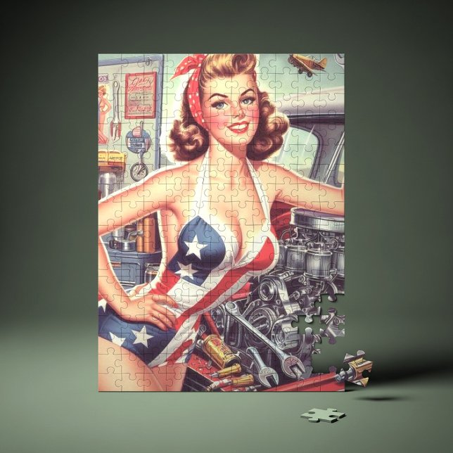 Puzzle Montage mécanique vintage (Créateur téléchargé)