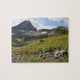 Puzzle Montagne Bearhat et ruisseau glaciaire