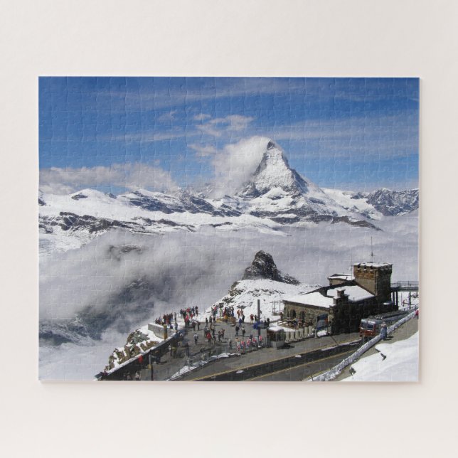 Puzzle Montagne de Matterhorn en Suisse (Horizontal)