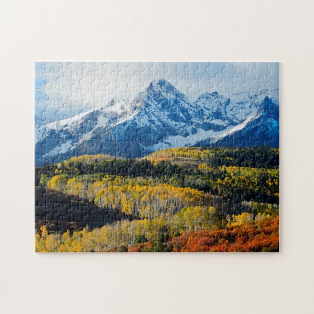 Puzzle Montagne et arbres de Milou (Horizontal)