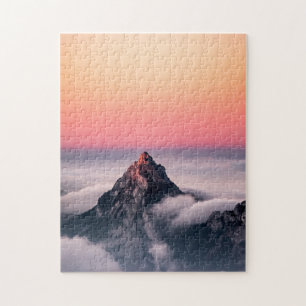 Puzzle Montagnes Alpes suisses Suisse Coucher de soleil N