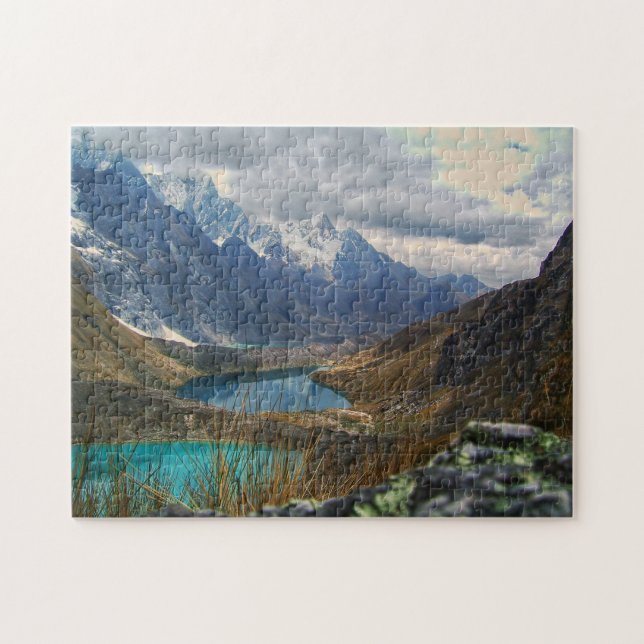 Puzzle Montagnes alpines pittoresques photo (Horizontal)