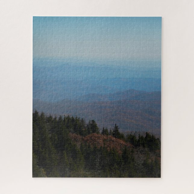Puzzle Montagnes Blue Ridge Caroline du Nord Vue Pittores (Vertical)