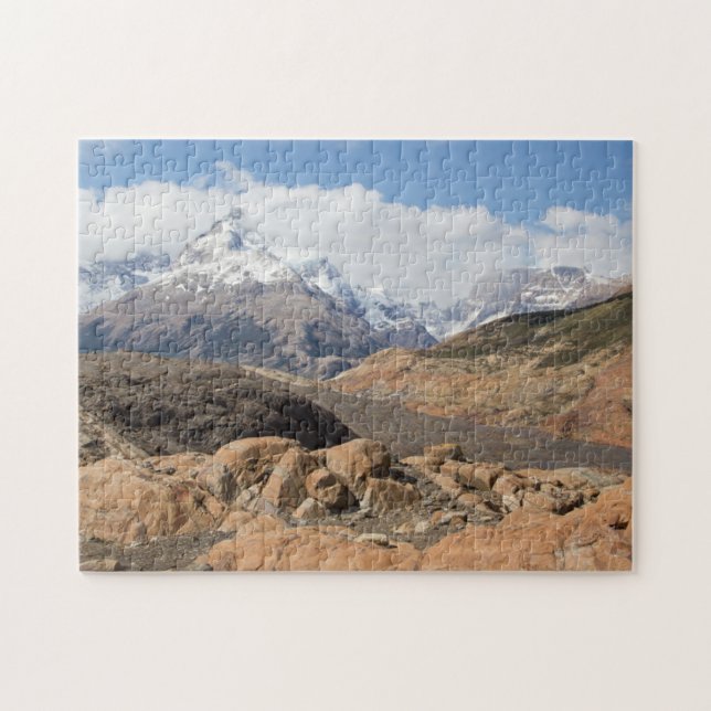 Puzzle Montagnes couronnées de neige (Horizontal)