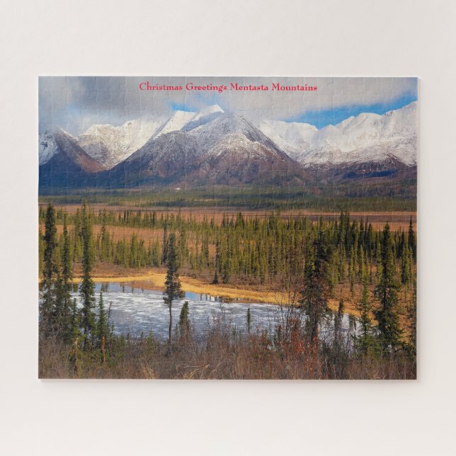 Puzzle Montagnes Mentasta Alaska (Horizontal)