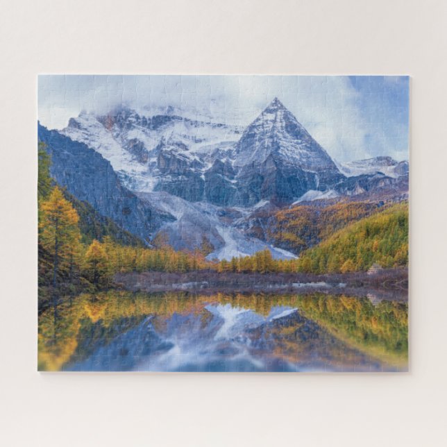 Puzzle Montagnes | Montagnes de l'Himalaya, Chine (Horizontal)