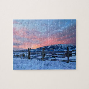 Puzzle Montana Sunrise