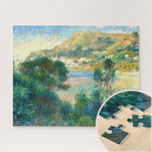 Puzzle Monte Carlo vue du Casquette Martin, Renoir