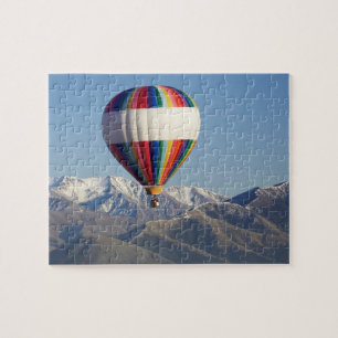 Puzzle Montgolfière, près de Methven, Canterbury
