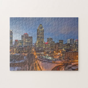 Puzzle Montreal à l'horizon.
