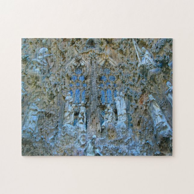 Puzzle Montserrat Park Barcelona. (Horizontal)