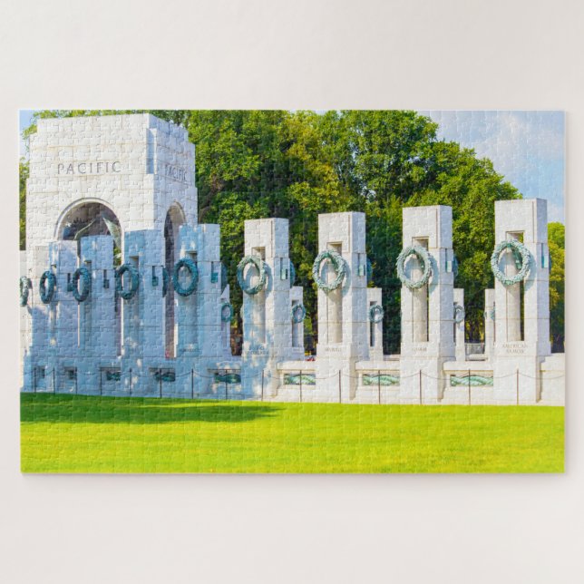 Puzzle Monument commémoratif de la Seconde Guerre mondial (Horizontal)